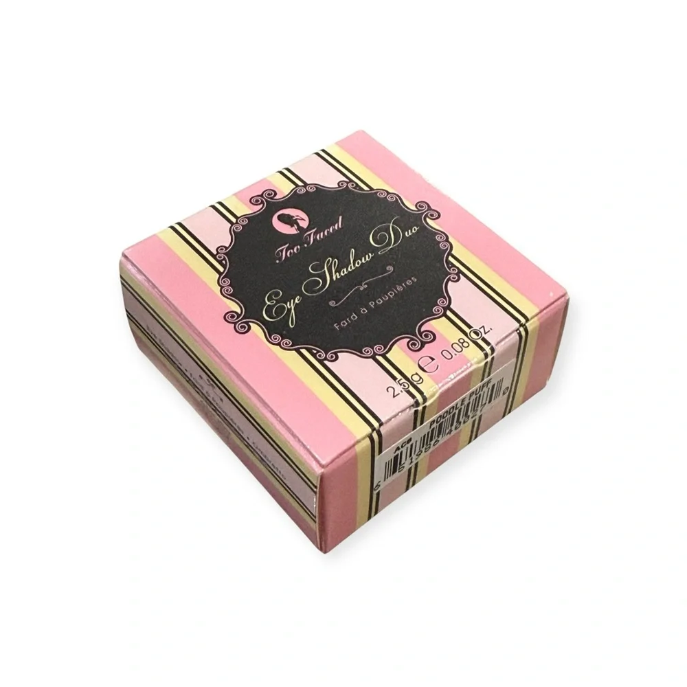 Deadstock: new Too Faced 𖦹 OG Original Eye Shadow Duo 𖦹 Poodle Puff 𖦹 in box